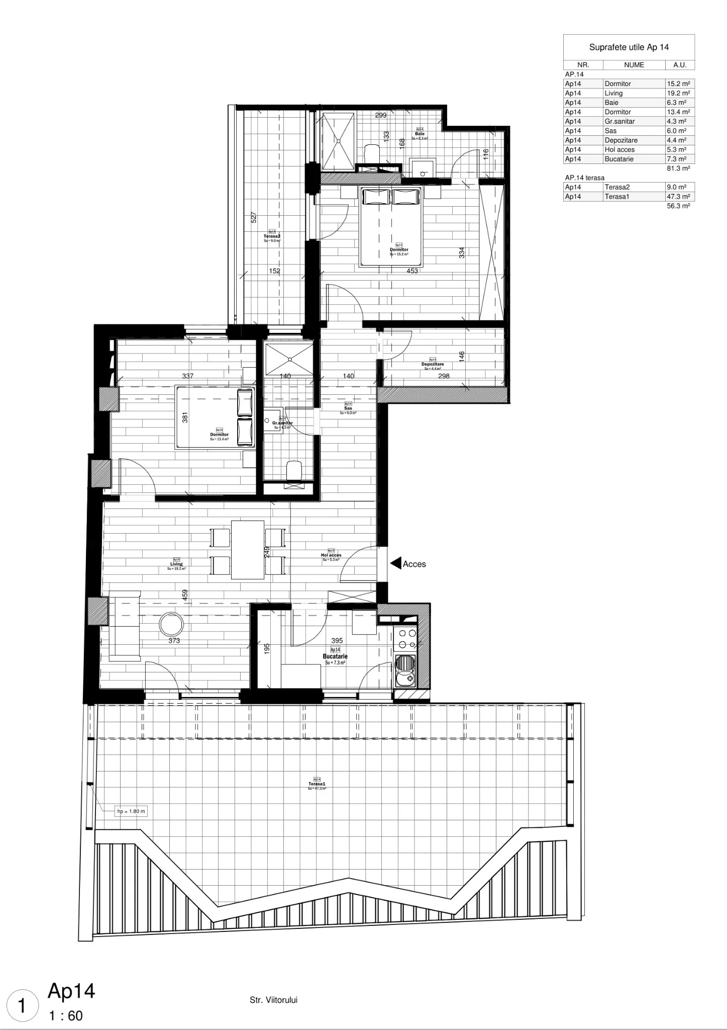 Schiță Penthouse